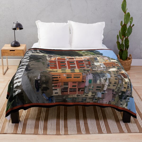 Item preview, Cinque Terre Italy Travel Retro designed and sold by TomFrontierArt.