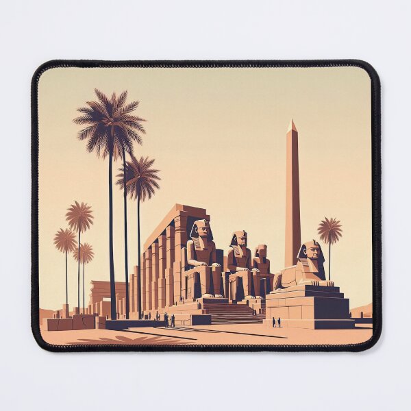 Item preview, Karnak Temple Minimalism Art Style designed and sold by artofuniverse.