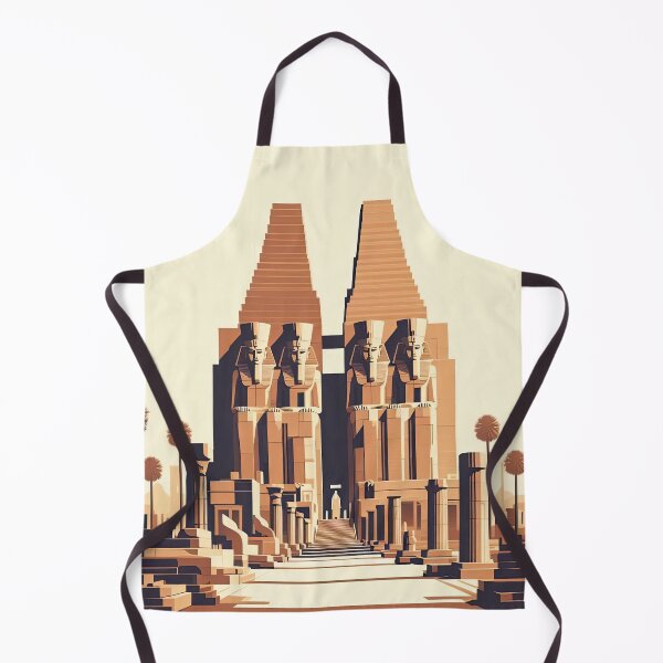 Item preview, Karnak Temple Minimalism Art Style designed and sold by artofuniverse.