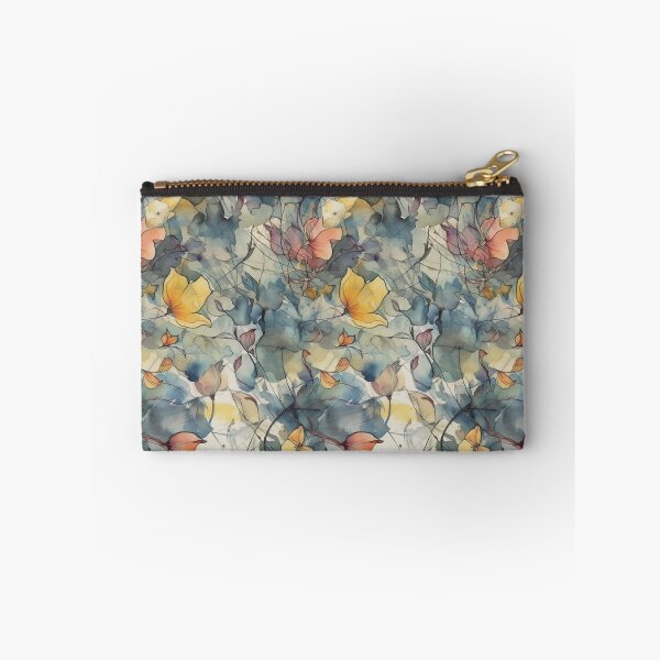 Item preview, Watercolor floral pattern of yellow and pink flowers designed and sold by Baart72.