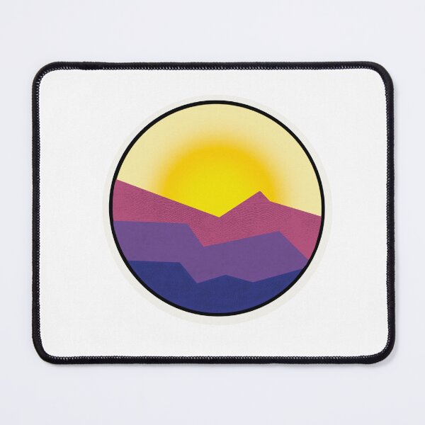 Item preview, Mountain Sunset Bright designed and sold by artwithemilia.
