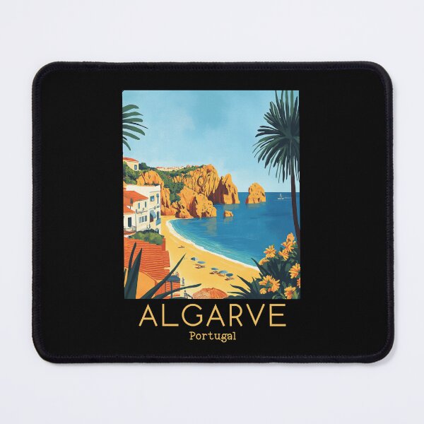 Item preview, A Vintage Illustration of Algarve - Portugal designed and sold by GoodOldVintage.