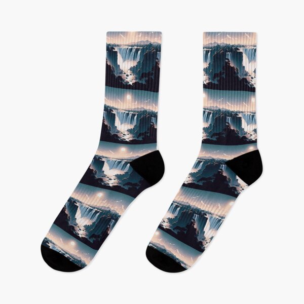 Item preview, Victoria Falls Minimalism Art Style designed and sold by artofuniverse.
