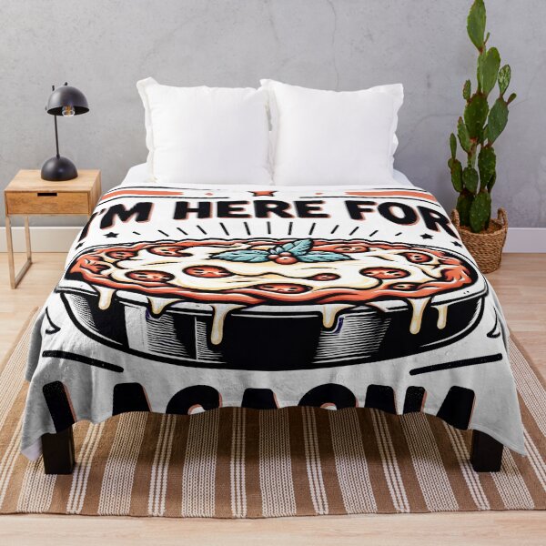 Item preview, I Am Here for Lasagna – Funny Food Lover Design designed and sold by OzzFrequency.