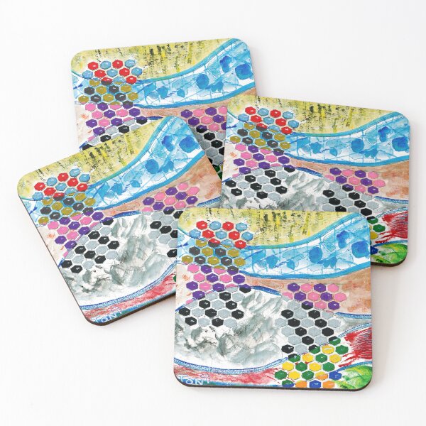 Item preview, Hexagons designed and sold by Misfitcane.