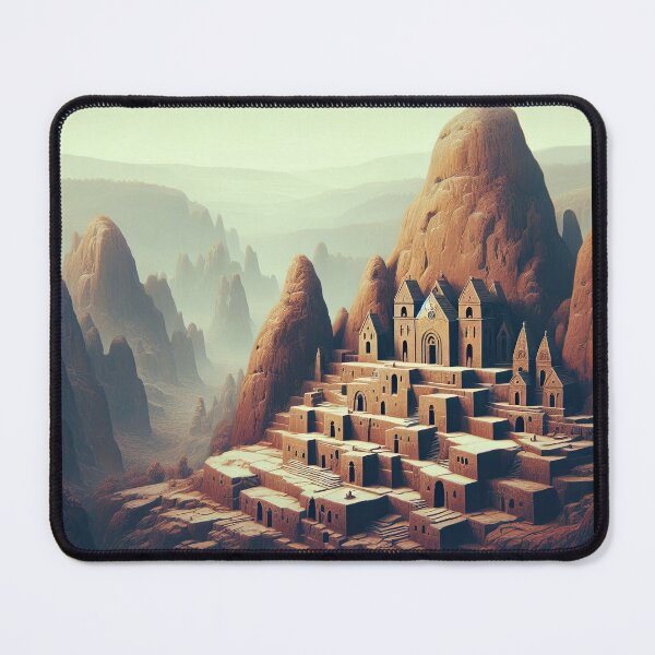 Item preview, Rock-Hewn Churches of Lalibela Minimalism Art Style designed and sold by artofuniverse.