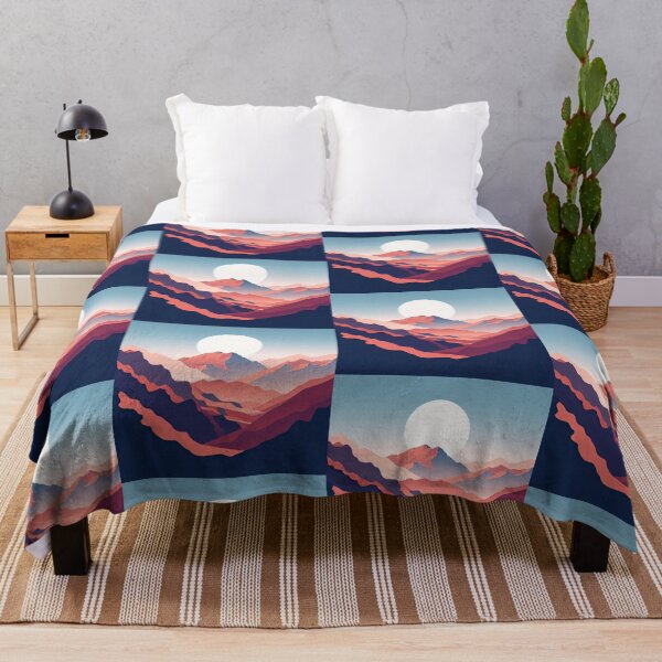 Item preview, Atlas Mountains Minimalism Art Style designed and sold by artofuniverse.