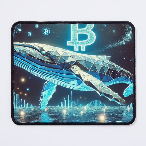 Item preview, The Bitcoin Whale: Power of the Blockchain Oceans designed and sold by photoparadise22.