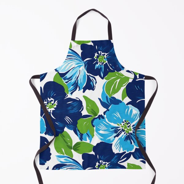 Item preview, Bold  Blue and Green Floral Pattern designed and sold by my-sanity.