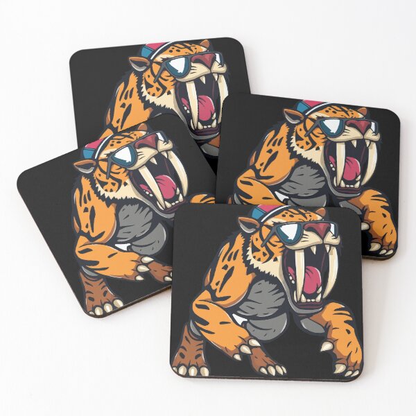 Item preview, Smilodon Prehistoric Saber Tooth Cat designed and sold by Getup-clothing.
