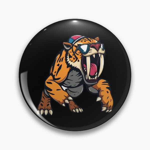 Item preview, Smilodon Prehistoric Saber Tooth Cat designed and sold by Getup-clothing.