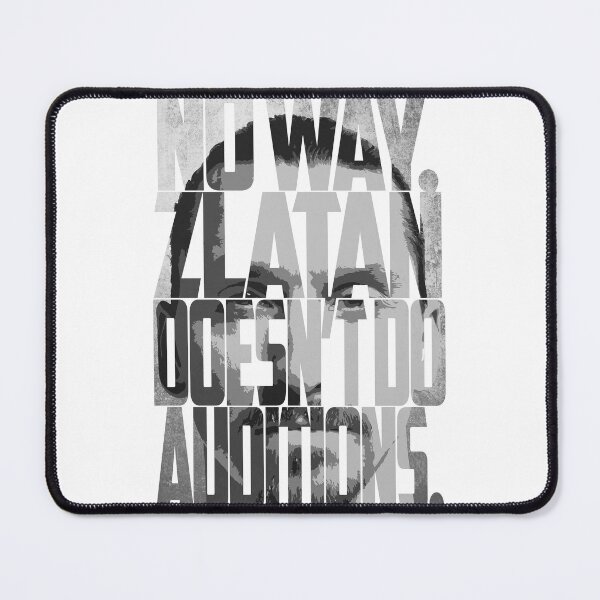 Item preview, Zlatan Ibrahimović Conqueror Typography Art Transparent Background designed and sold by Enea Kelo.