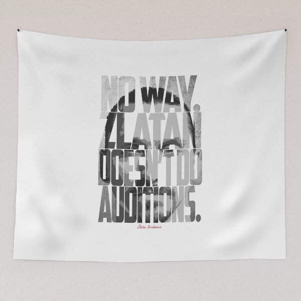 Item preview, Zlatan Ibrahimović Conqueror Typography Art Transparent Background designed and sold by Enea Kelo.