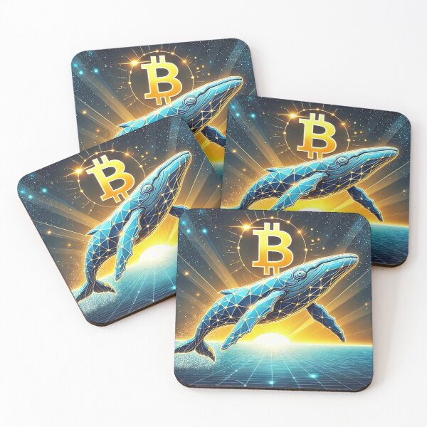 Item preview, Crypto Whale Rising with Bitcoin designed and sold by photoparadise22.