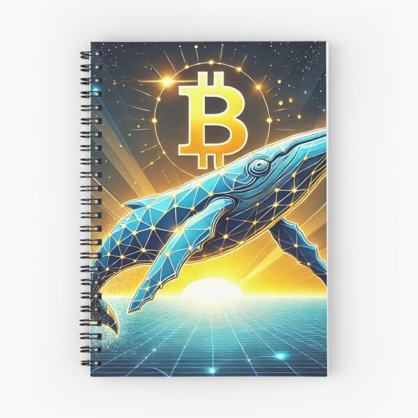 Item preview, Crypto Whale Rising with Bitcoin designed and sold by photoparadise22.