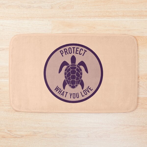 Item preview, Protect What You Love Turtle Purple Apricot designed and sold by Saltycurrent1.
