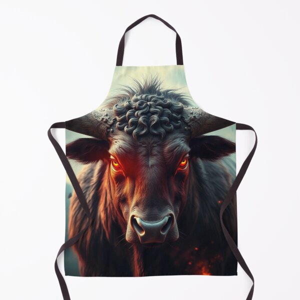 Item preview, Bull with red eyes designed and sold by Hannieska.