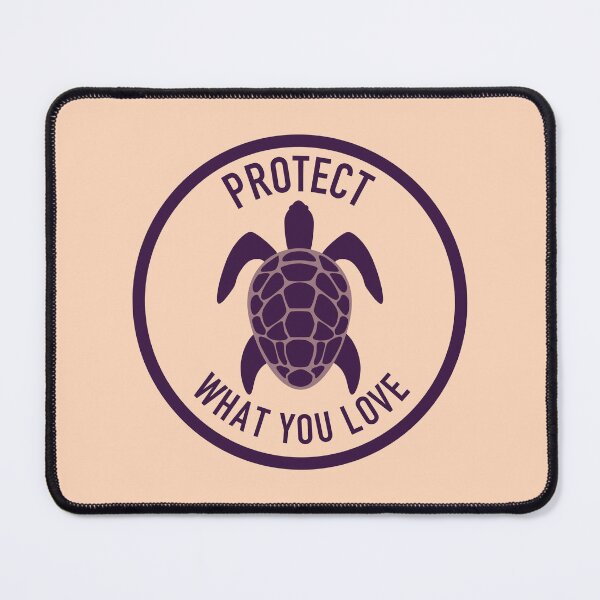 Item preview, Protect What You Love Turtle Apricot designed and sold by Saltycurrent1.