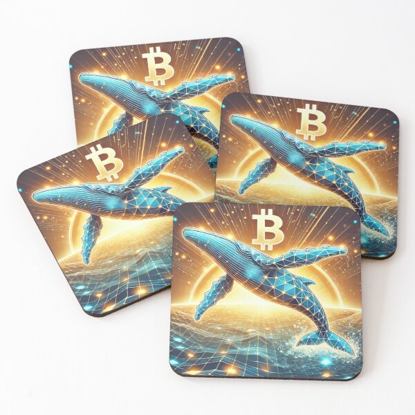 Item preview, Bitcoin Whale Leaping into the Future designed and sold by photoparadise22.