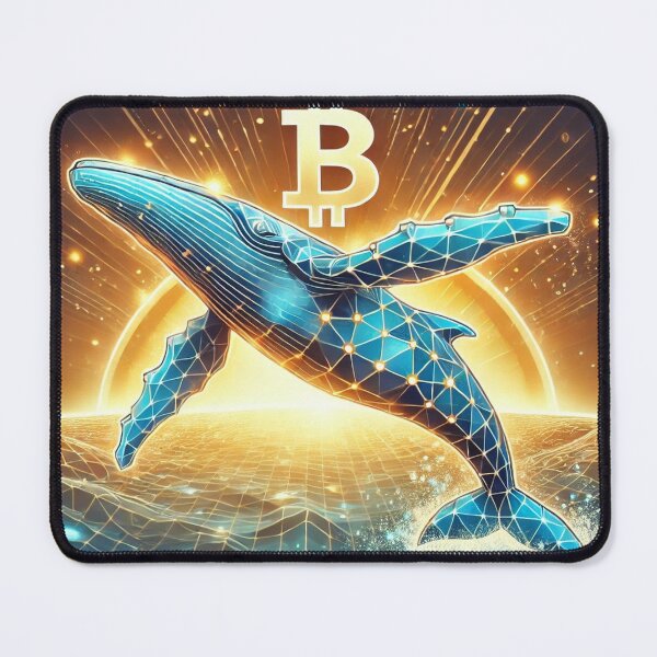 Item preview, Bitcoin Whale Leaping into the Future designed and sold by photoparadise22.