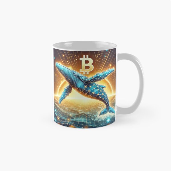 Item preview, Bitcoin Whale Leaping into the Future designed and sold by photoparadise22.