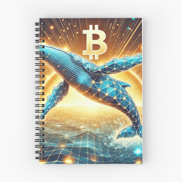 Item preview, Bitcoin Whale Leaping into the Future designed and sold by photoparadise22.