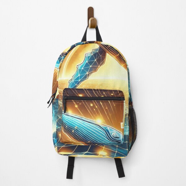 Item preview, Bitcoin Whale Leaping into the Future designed and sold by photoparadise22.