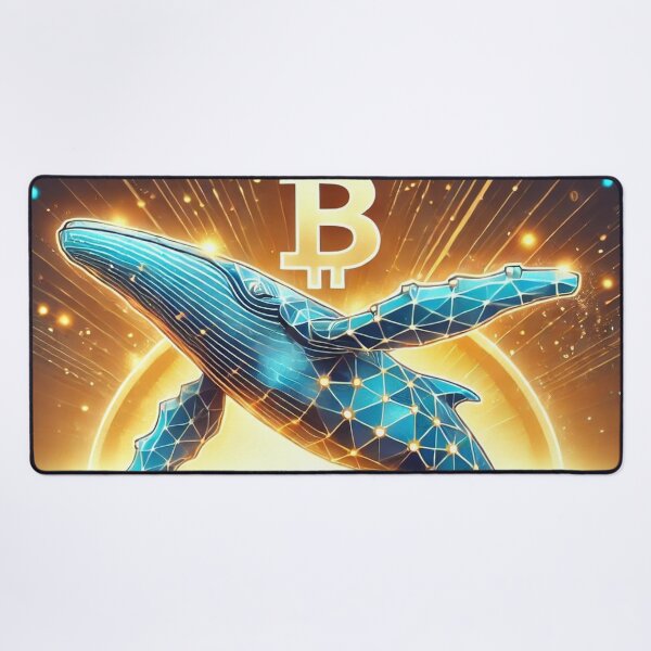 Item preview, Bitcoin Whale Leaping into the Future designed and sold by photoparadise22.
