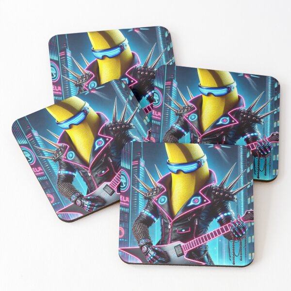 Item preview, Peely On Festival Main stage on Guitar -cyberpunk style designed and sold by Meemaart.