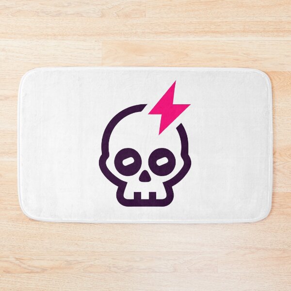 Item preview, Skull with Lightning designed and sold by Bleak Shirt.