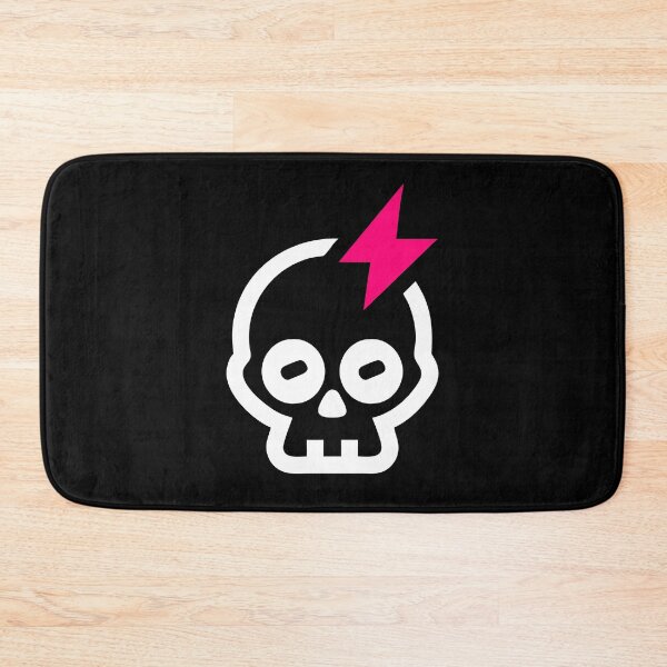 Item preview, Skull with Lightning designed and sold by Bleak Shirt.