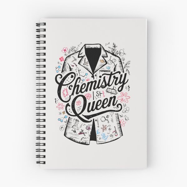 Item preview, Chemistry Queen: A Colorful Symphony of Molecules and Dreams designed and sold by SplashTastic.