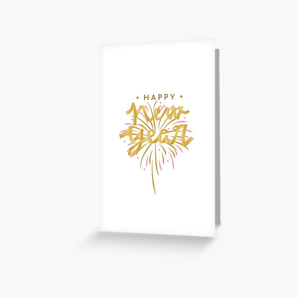 Item preview, Happy New Year - Celebrate Fresh Beginnings with Joy designed and sold by ArtsyExplorer.