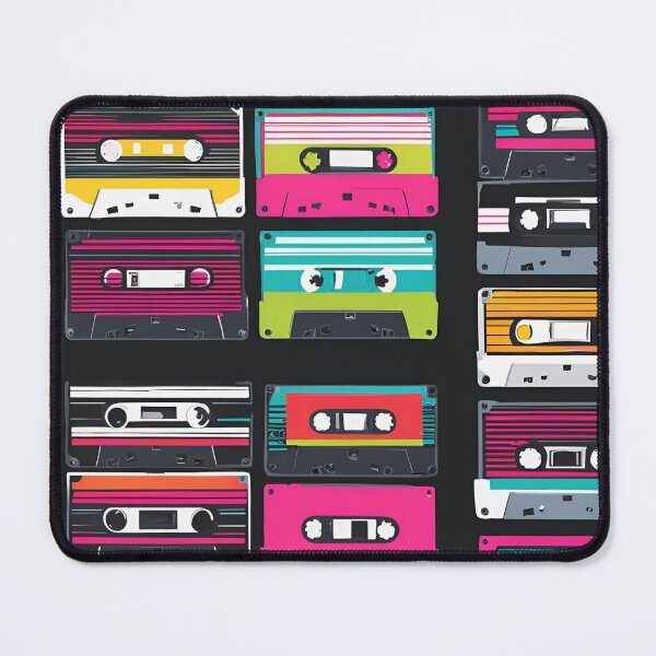Item preview, Vintage Retro VHS Cassette Tapes 80's Print designed and sold by stxaris.