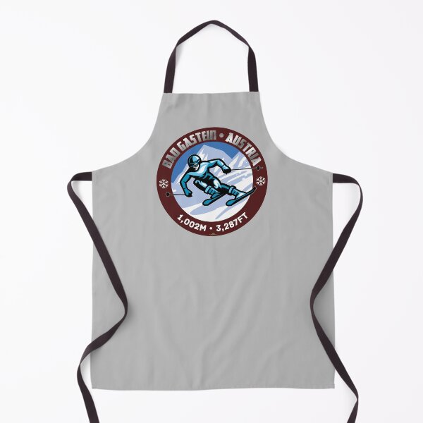 Item preview, Bad Gastein Salzburg Austria Skiing Sticker T-Shirt 02 designed and sold by OuterShellUK.