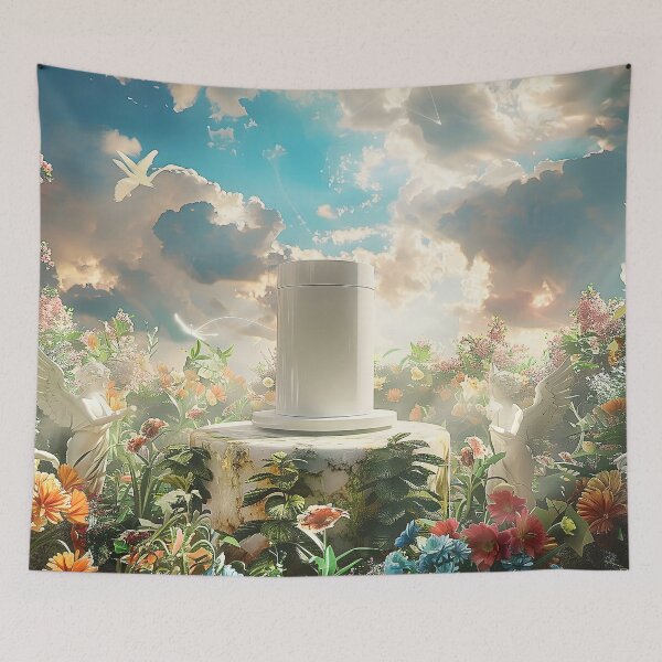 Item preview, Heavenly Garden Pedestal Showcasing Premium Product. designed and sold by CheerForGoods.