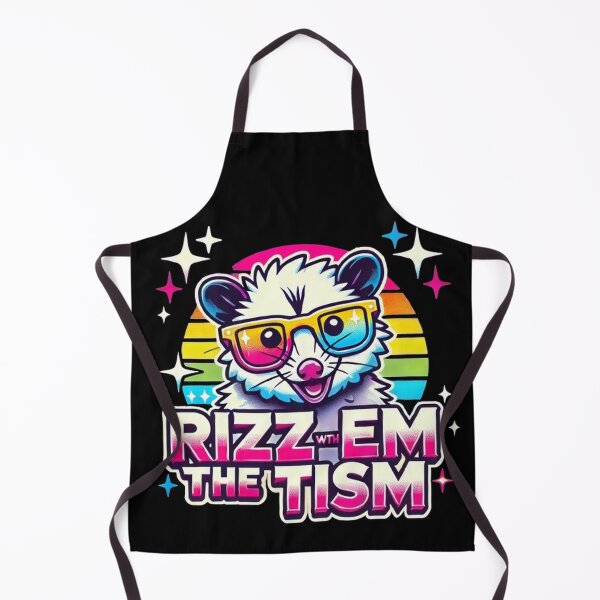 Item preview, Autism Funny Rizz Em With The Tism Meme Autistic Racoon designed and sold by SztylishDesigns.