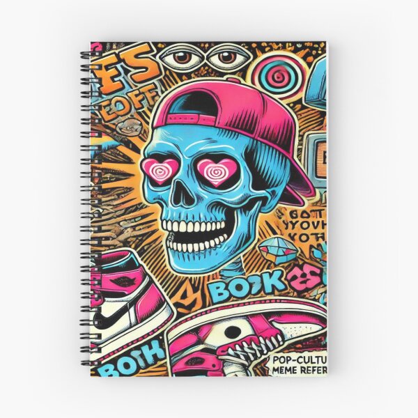 Item preview, Pop Culture Skeleton Graffiti designed and sold by Imaginarium of Chaos falcon88 .