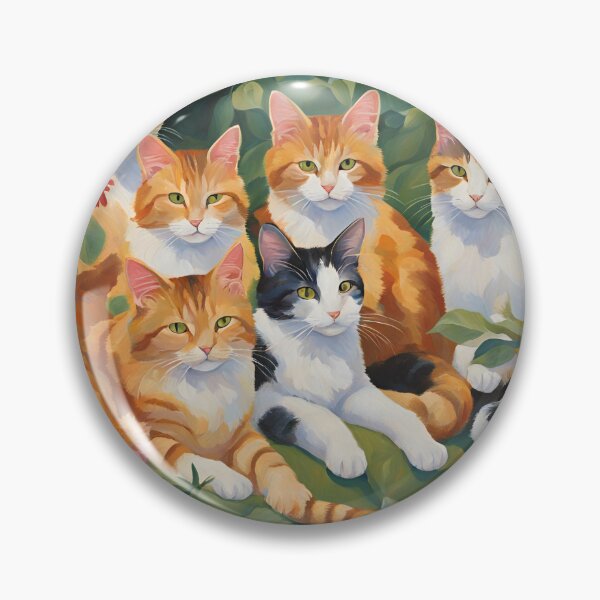 Item preview, Kittens and Flowers Sweet Colors Cute Print designed and sold by stxaris.