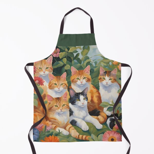Item preview, Kittens and Flowers Sweet Colors Cute Print designed and sold by stxaris.