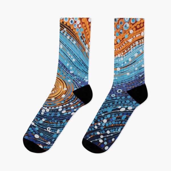 Item preview, Aboriginal Inspired Dot Art -  Frosty designed and sold by GrinGalore.