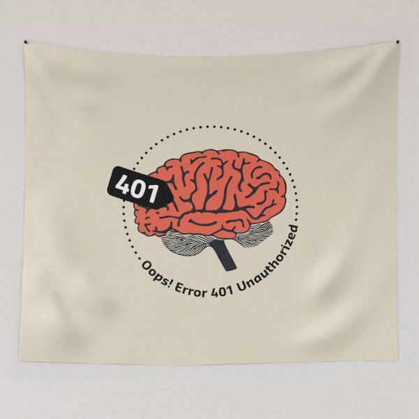 Item preview, 401 Denied: Mind Hack designed and sold by EdvvinStudios.