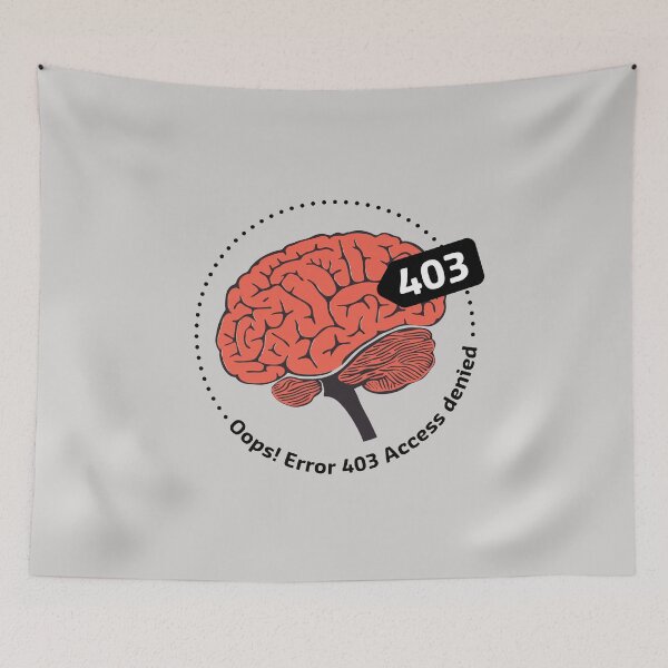 Item preview, Neural Network Malfunction 403 designed and sold by EdvvinStudios.