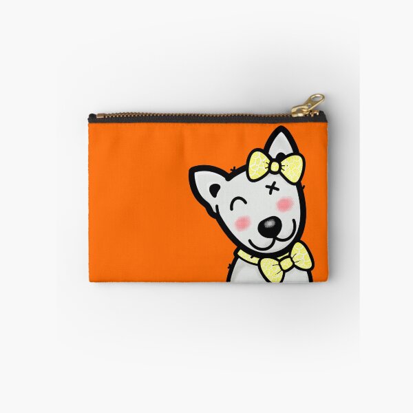 Item preview, Cute Smiling dog with yellow collar. designed and sold by tennstudio.