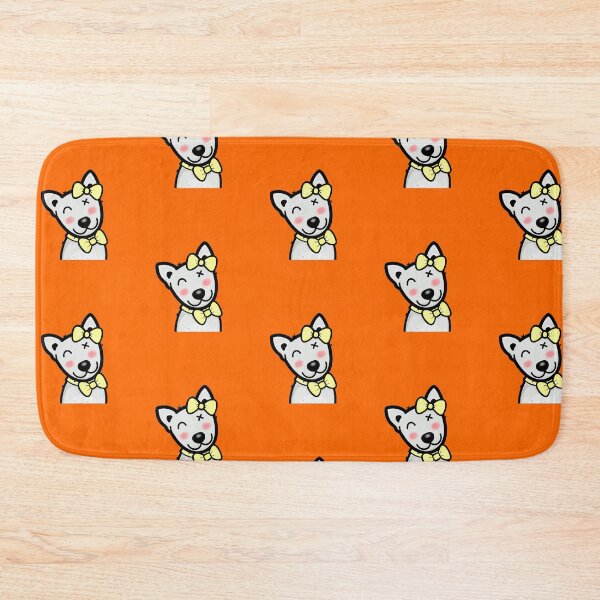 Item preview, Cute Smiling dog with yellow collar. designed and sold by tennstudio.