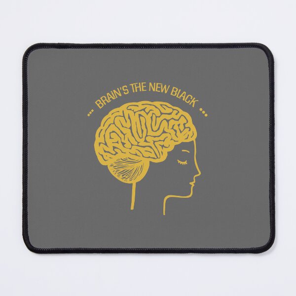 Item preview, Brain's the New Black designed and sold by EdvvinStudios.