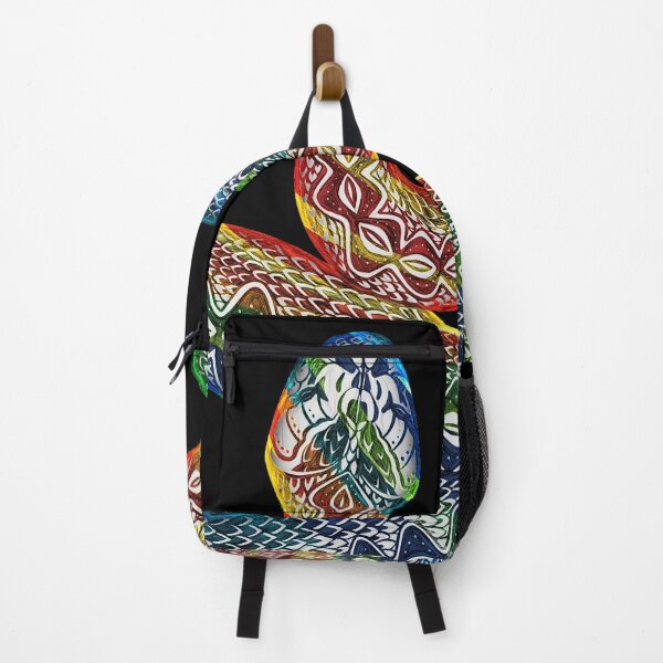 Item preview, rainbow snake designed and sold by Hen-C-Art.