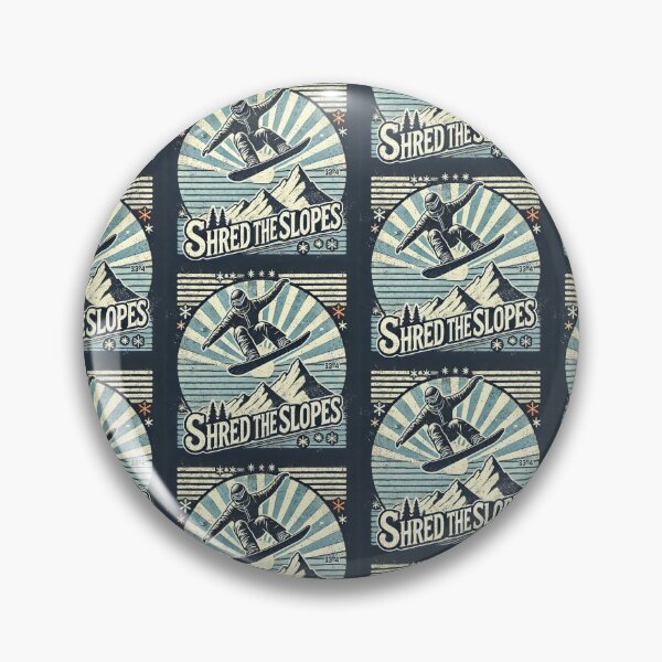 Item preview, Shred the Slopes: Vintage Snowboarding Adventure designed and sold by bb-tees-by-mlee.