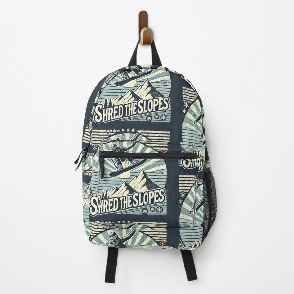 Item preview, Shred the Slopes: Vintage Snowboarding Adventure designed and sold by bb-tees-by-mlee.