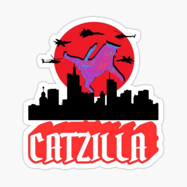 Item preview, Catzilla  designed and sold by creativerooney.